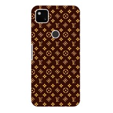 Чехлы Луи Витон для Google Pixel 4a (AlphaPrint - LOUIS VUITTON) (лого LOUIS VUITTON)