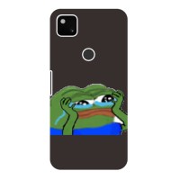 Чохли з зображенням Жаба Мем на Google Pixel 4a – Плач жаби