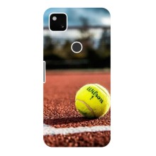 Чехлы с принтом Спортивная тематика для Google Pixel 4a – Теннисный корт