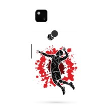 Чехлы с принтом Спортивная тематика для Google Pixel 4a – Волейболист