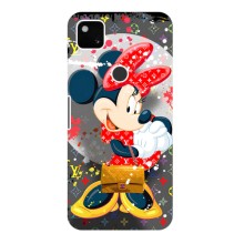 Чохол Disney Mouse Google Pixel 4a (PREMIUMPrint) – Minni з бантіком