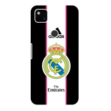 Чехол для Google Pixel 4a с принтом (Лого Real Madrid)