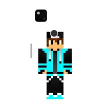 Чохли для Google Pixel 4a (Персонажі МайнКрафт) – Хлопчик у блакитному
