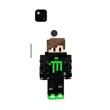 Чохли для Google Pixel 4a (Персонажі МайнКрафт) – Зелений хлопчик