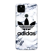 Чохли Адидас для Google Pixel 5 (AlphaPrint) (Адідас на мраморі)