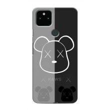 Чохли для Google Pixel 5 - Bearbrick Louis Vuitton (PREMIUMPrint) – БеарБрік очі