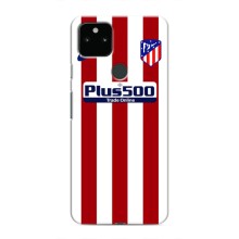 Чехлы для Google Pixel 5 (VPrint) - Футбольные клубы (Atletico)