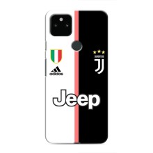 Чехлы для Google Pixel 5 (VPrint) - Футбольные клубы (Juventus)