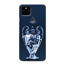 Чехлы для Google Pixel 5 (VPrint) - Футбольные клубы (Кубок ЛЧ)