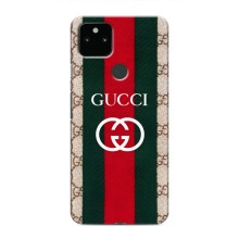 Чехлы ГУЧЧИ для Гугл Пиксель 5 (AlphaPrint) (Gucci дизайн)