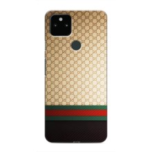 Чехлы ГУЧЧИ для Гугл Пиксель 5 (AlphaPrint) (Гуччи Фон)