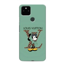 Чохли Луі Вітон для Google Pixel 5 (AlphaPrint - LOUIS VUITTON) (Міккі Маус LV)