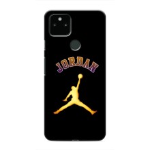 Чохли для Google Pixel 5 - з картинкою JORDAN (AlphaPrint) (Jordan Gold)