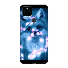 Чехлы с картинкой Лисички для Google Pixel 5 (VPrint) (Яркая лисичка)