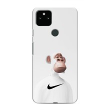 Чехлы с Обезьянами NFT для Google Pixel 5 (AlphaPrint) (обезьяна NFT Nike)