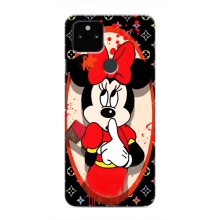 Чохол Disney Mouse Google Pixel 5 (PREMIUMPrint) – Мінні Маус ЛВ