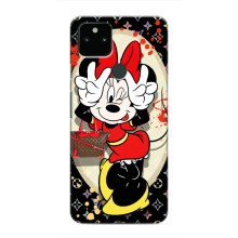 Чохол Disney Mouse Google Pixel 5 (PREMIUMPrint) – Мінні peace