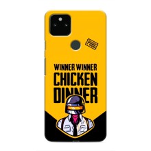 Чехол PUBG для Гугл Пиксель 5 (AlphaPrint) (Pubg шлем)