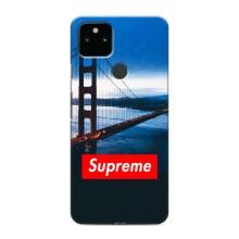 Чеохол для Google Pixel 5 з картинкою Supreme (AlphaPrint)