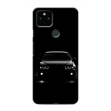Чехол для Гугл Пиксель 5 - с принтом БМВ (AlphaPrint) (Машина BMW)