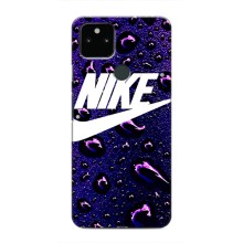Чехол для Google Pixel 5 - с принтом Найк (AlphaPrint) (Найк принт)