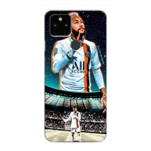 Чехол Неймар для Google Pixel 5 (AlphaPrint) (Неймар ПСЖ)