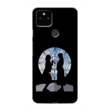 Чехлы Венсдей на Google Pixel 5 Уэнсдей (AlphaPrint) (комната Уэнздей)