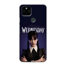 Чехлы Венсдей на Google Pixel 5 Уэнсдей (AlphaPrint) (Wednesday)