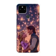 Чохол Рапунцель для Google Pixel 5 (Принцеса і принц)