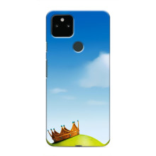 Чехол с мультфильмом Шрек на Google Pixel 5 – Голова Шрека