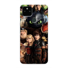 Чехол как приручить дракона на Google Pixel 5 – Персонажи дракона