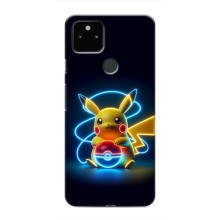 Чехол с Пикачу на Google Pixel 5 (Покемон)