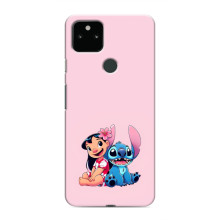 Чохол з принтом Стіч на Google Pixel 5 (Ліло і Стіч)