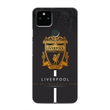 Чехлы для Гугл Пиксель 5 (VPrint) - ТОП ФК (FC Liverpool)