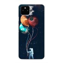 Космические Чехлы для Гугл Пиксель 5 (VPrint) (Планеты шарики)