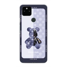 Круті Чохли Луі Віттон для Google Pixel 5 (AlphaPrint) (Медведик LV)