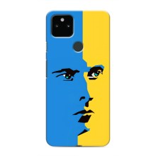 Украинские Чехлы для Google Pixel 5 с картинкой УПА (AlphaPrint) (Степан Бандера)
