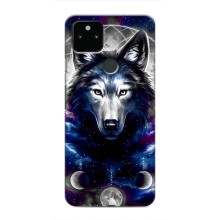 Защитные чехлы для Гугл Пиксель 5 (AlphaPrint) (ХИТ продаж) ВОЛК (Волк)