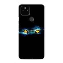 Чехлы с изображением разных животных для Google Pixel 5a 5G (Глаза)