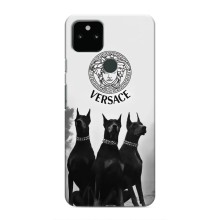 Чохли VERSACE для Google Pixel 5a 5G (PREMIUMPrint) – Доберман Версаче