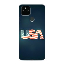 Чехол Флаг USA для Google Pixel 5a 5G