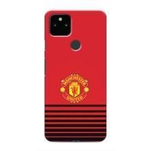 Чехол Манчестер Юнайтед для Гугл Пиксель 5а (AlphaPrint) (manchester united)