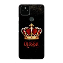 Чехол с Короной Гугл Пиксель 5а - (AlphaPrint) (Корона короля)
