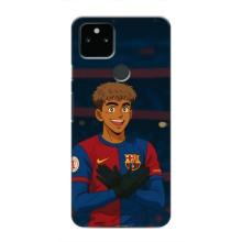 Чехол с футболистом Ламин Ямаль Google Pixel 5a 5G – Футболист Ямал