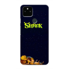 Чехол с мультфильмом Шрек на Google Pixel 5a 5G – Шрек лого