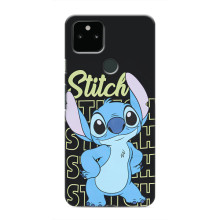 Чехол с принтом Стич на Google Pixel 5a 5G