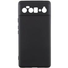 Чохол TPU GETMAN Liquid Silk Full Camera для Google Pixel 6 Pro – Чорний