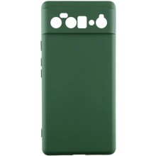 Чохол TPU GETMAN Liquid Silk Full Camera для Google Pixel 6 Pro – Зелений