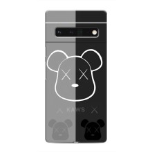 Чехлы для Google Pixel 6 Pro - Bearbrick Louis Vuitton (PREMIUMPrint) (БеарБрик глаза)