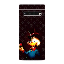 Чехлы для Google Pixel 6 Pro - Скрудж МакДак Louis Vuitton (PREMIUMPrint) (Скрудж с бриллиантом)